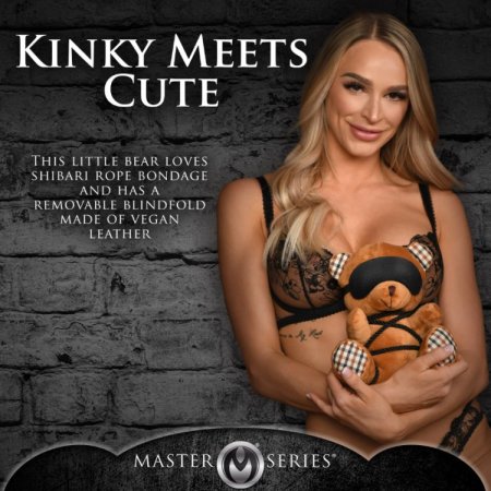 (image for) Rope Bondage Teddy Bear Plush