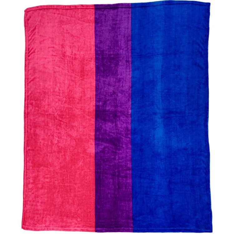 (image for) Bisexual Polar Fleece Blanket 50\" x 60\"
