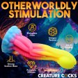 (image for) Tenta-Glow Silicone Glow-In-Dark Dildo