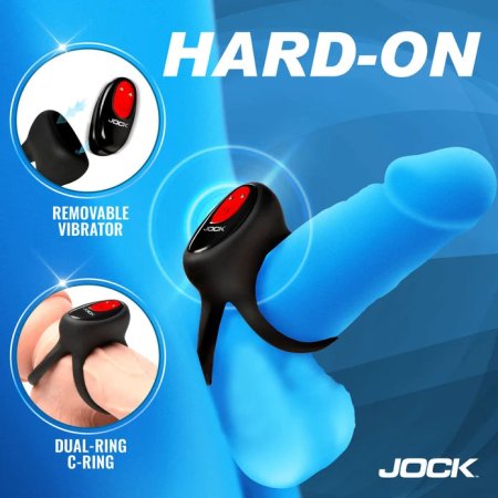 (image for) Hard-On Vibrating Silicone Double C-Ring