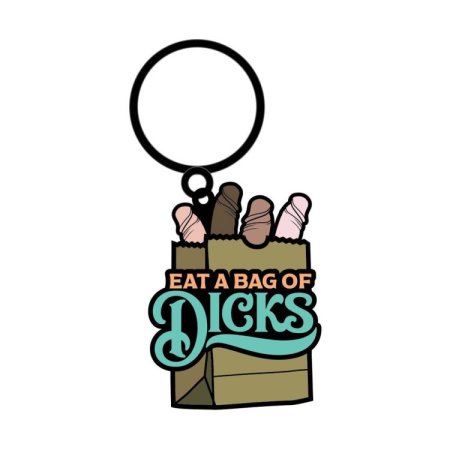(image for) Eat A Bag Of Dicks Keychain