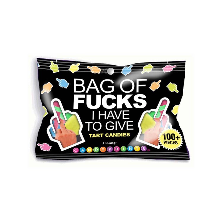 (image for) Bag of \"Fucks I Have to Give\" candy 3oz Bag