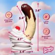 (image for) Chocolate Dipped Banana Split Premium Silicone Dildo