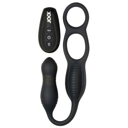 (image for) Hyper Thrusting and Vibrating Anal Plug with C-Ring