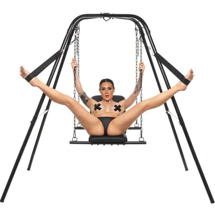 (image for) Throne Adjustable Sex Sling With Stand