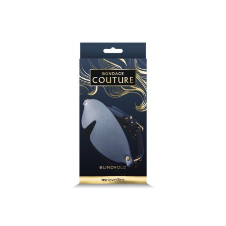 (image for) Bondage Couture Blind Fold - Navy Blue