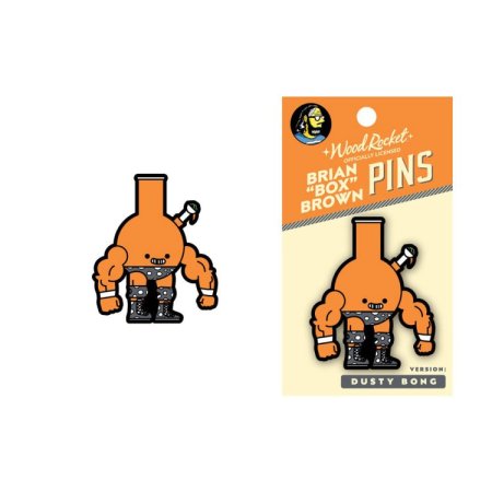 (image for) Enamel Pin: Dusty Bong
