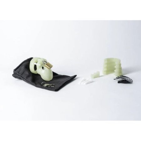 (image for) Mr. Stubb Cock Cage Kit - Glow in Dark