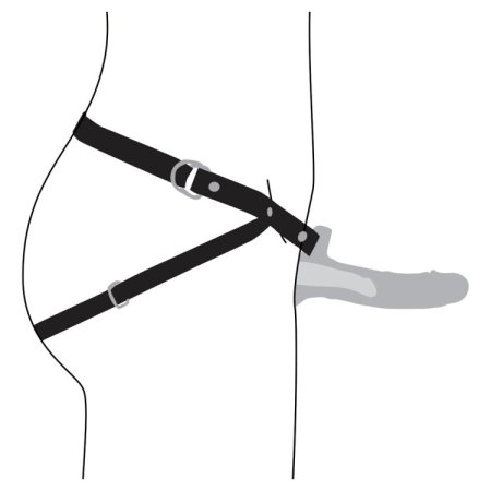 (image for) 2" Erection Realistic Sheath - Black