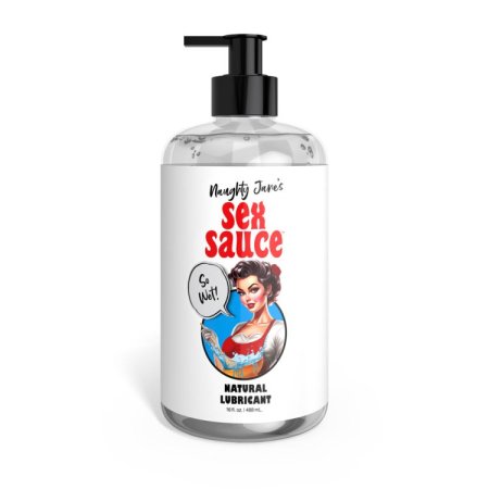 (image for) Naughty Janes Sex Sauce Natural Lube 16oz