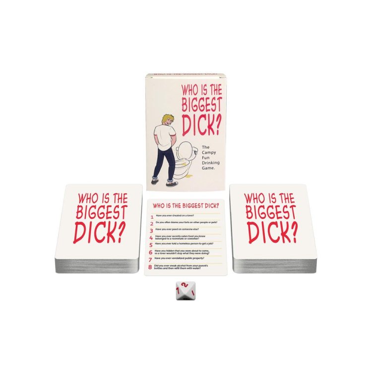 (image for) Who is the Biggest Dick? Drinking Game *