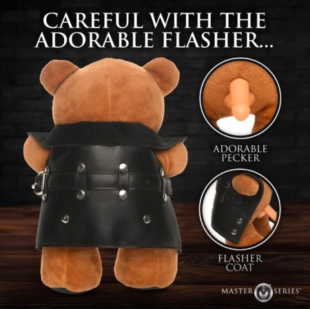 (image for) The Flasher Exhibitionist Teddy Bear