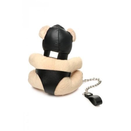 (image for) Hooded Bondage Teddy Bear Keychain