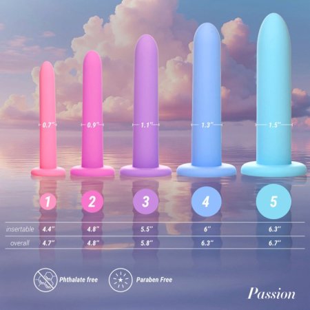 (image for) Silicone Pelvic Kegel Exerciser Set