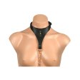(image for) Captivate Collar with Body Chain - Black