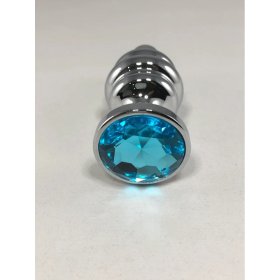 Thread Anal Plug: Large w/ Blue Thread Anal Plug: Large w/ Blue