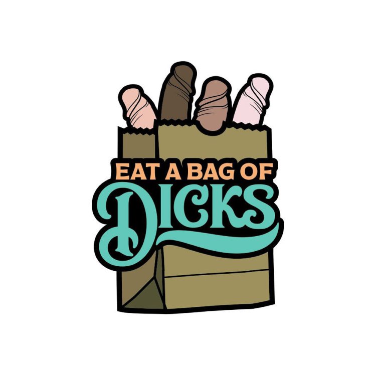 (image for) Enamel Pin: Eat a Bag of Dicks