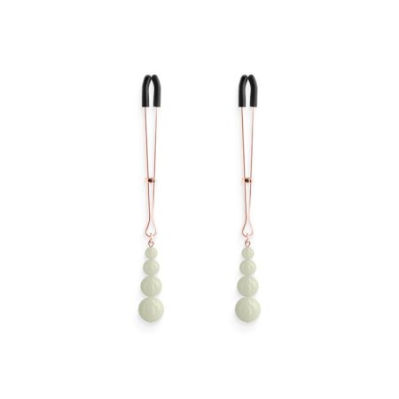 (image for) Bound Nipple Clamps - G2 Rose Gold GID
