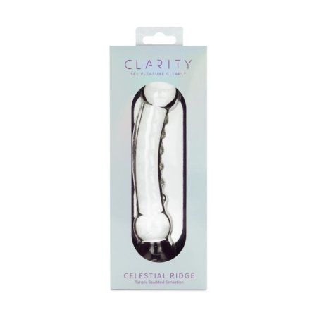 (image for) Clarity - Glass Dildo - Celestial Ridge