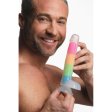 (image for) Lollicock 7" GID Rainbow Silicone balls*