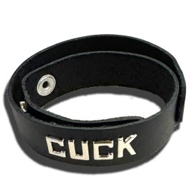 Wordband Collar - CUCK * Wordband Collar - CUCK *