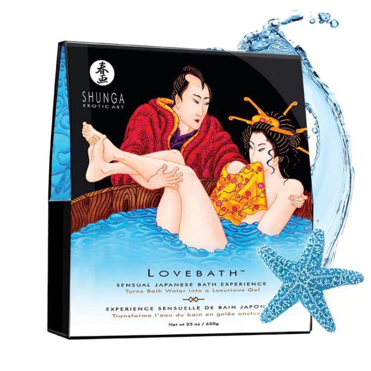 (image for) TESTER - LOVEBATH - Turns bath water into a luxurious gel - Ocean Temptations