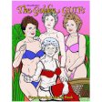 (image for) The Golden GILFs Colouring Book