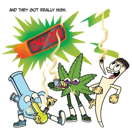 (image for) The Dopest Place in the Whole WEED World Storybook *