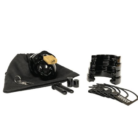 (image for) Mini-Me Cock Cage Kit - Black