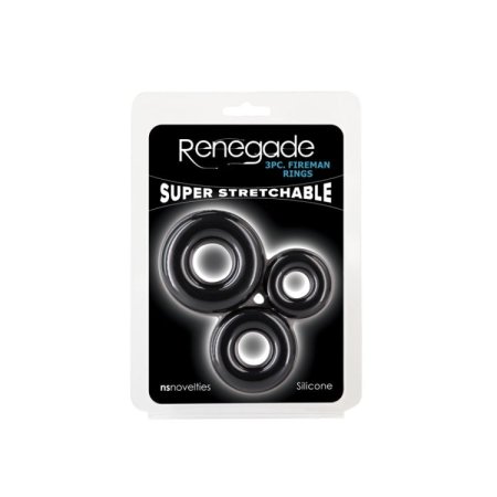 (image for) Renegade Fireman Rings - 3pc