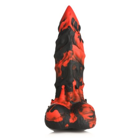 (image for) Fire Demon Monster Silicone Dildo