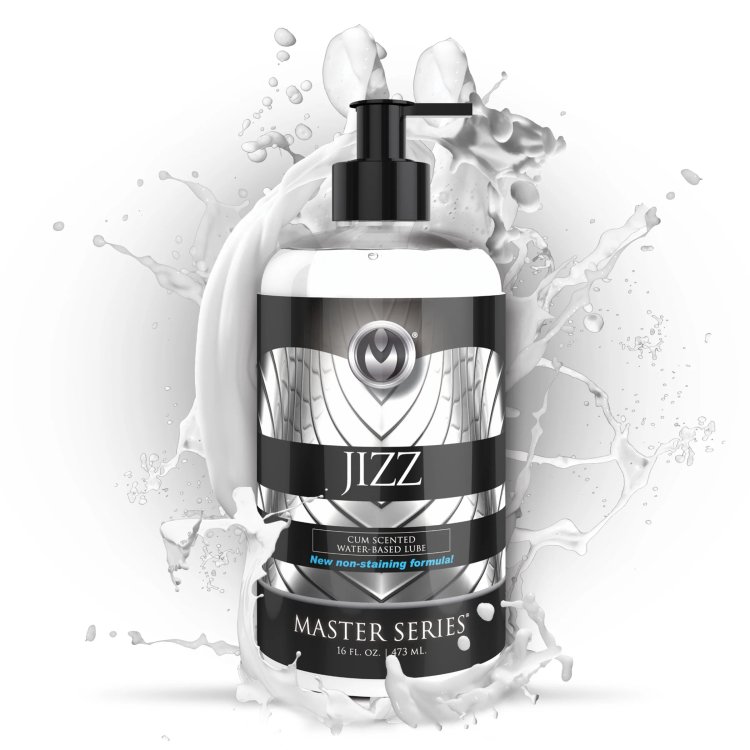 (image for) Jizz Cum-Scented Water-Based Lube 16oz