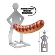 (image for) Grill My Wiener - Stainless Steel Hot Dog Grill Stand