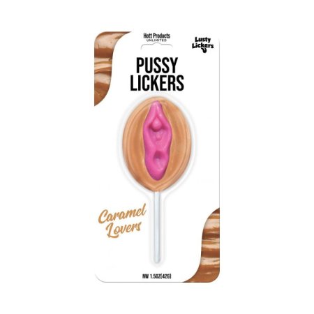 (image for) Lusty Lickers Pussy Pop - Caramel