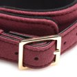 (image for) 6 Piece Velvet Bondage Set - Burgundy