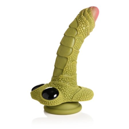 (image for) Swamp Monster Scaly Silicone Dildo *