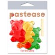 (image for) Gummy Bear Pasties in Red, Yellow, Orange & Green