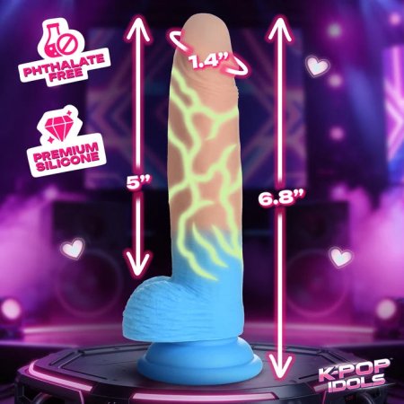(image for) Rion Silicone Dildo with Balls