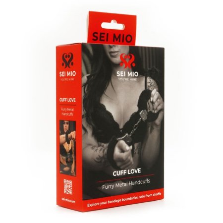 (image for) SEI MIO Cuff Love Furry Metal Handcuffs