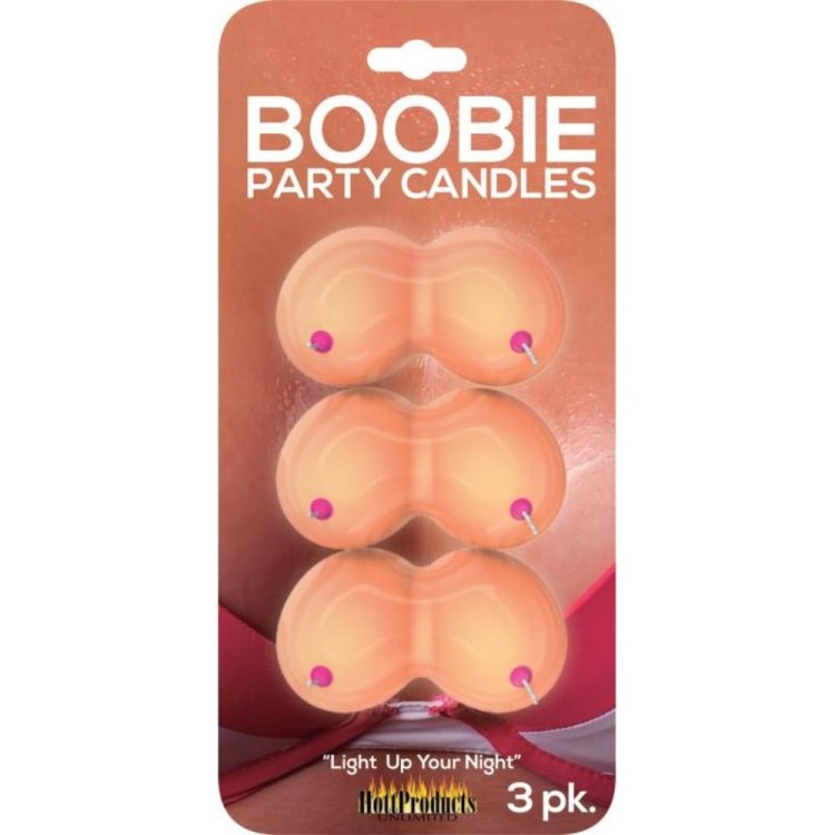 (image for) Boobie Party Candles 3pk