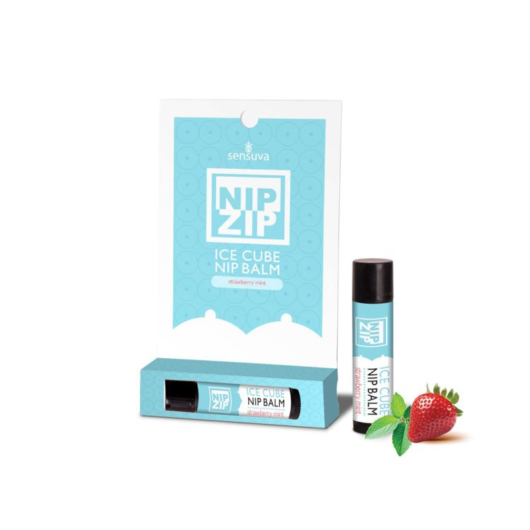 (image for) Nip Zip Ice Cube Nipple Balm -Strawberry