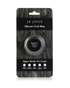 Black Silicone C-Ring - Maximum Stretch Black Silicone C-Ring - Maximum Stretch