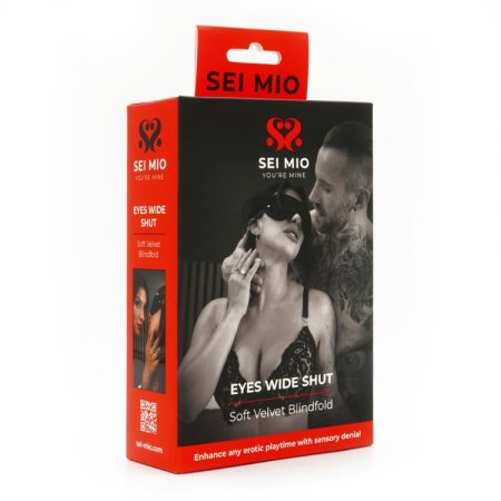 (image for) SEI MIO Eyes Wide Shut Velvet Blindfold