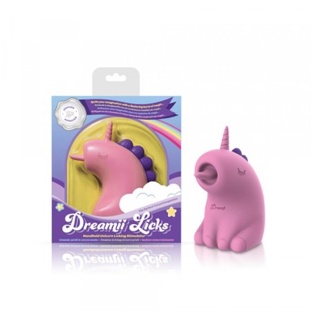 (image for) TESTER - Dreamii Licks Licking Unicorn Stimulator - Mystical Pink