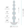 (image for) CINCO ANAL BEADS | BLACK