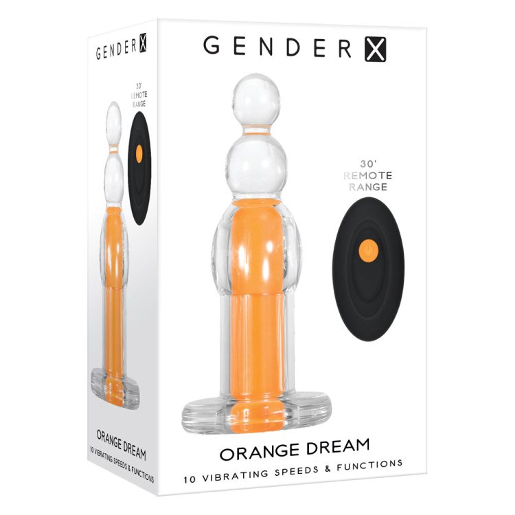 (image for) Gender-X Orange Dream Vibrating Plug *