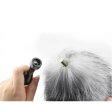 (image for) Real Fox Tail Small Tapered Metal Plug