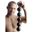 (image for) Black Baller Anal Beads *bulk*