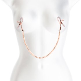 Bound Nipple Clamps - DC1 - R.Gold Beads