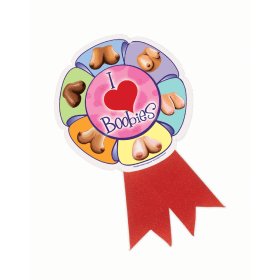 I Love Boobies - Large Party Ribbon I Love Boobies - Large Party Ribbon